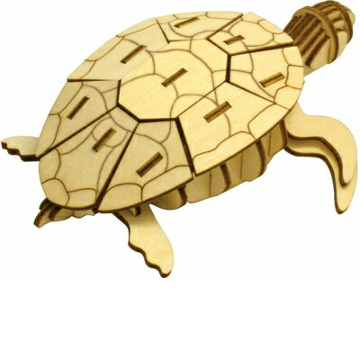 Wooden Art KI-GU-MI ウミガメ