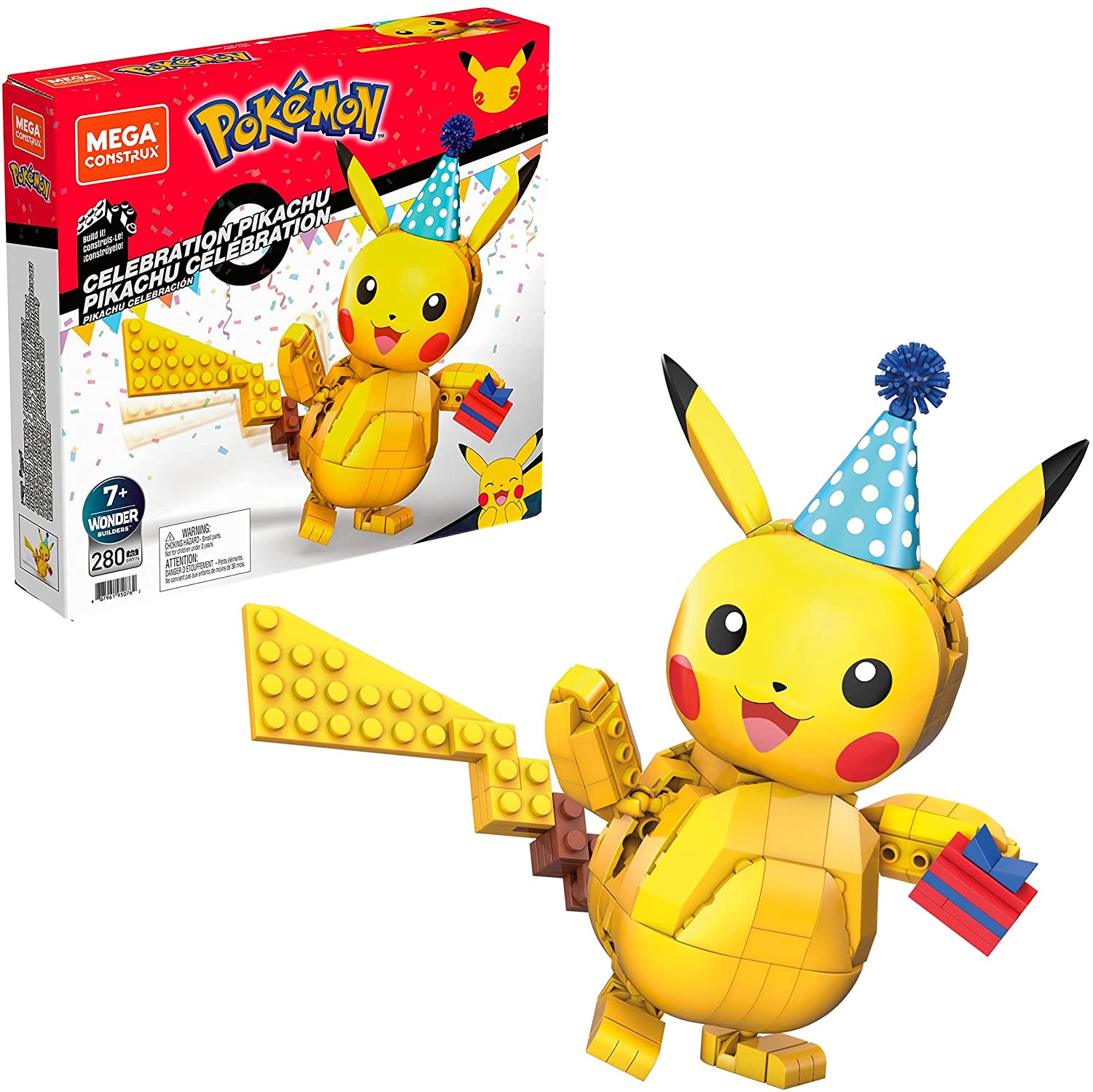 メガコンストラックス(MEGA CONSTRUX) ポケモン ピカチュウ パーティールック  GWY76