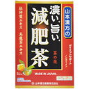 ※パッケージデザイン等は予告なく変更されることがあります。商品説明「山本漢方の濃い旨い減肥茶 10g×24包」は、ノンカフェインのおいしい風味の濃い減肥茶です。杜仲茶、烏龍茶、どくだみに、濃縮した杜仲葉エキス、烏龍茶エキスを加え、茶の花、ハトムギ、明日葉、桑の葉、ゴーヤ、ギムネマなど、16種の素材を独自のバランスでブレンドしました。使用方法お水の量は、お好みにより加減してください。●やかんで煮出す場合：水または、沸騰したお湯、約600-800ccの中へ、1バッグ(10g)を入れ、弱火で軽く泡立つ程度に約5-15分間以上良く煮出してお召し上がりください。バッグを入れたままにしておきますと、一層おいしくなりますが、濃すぎる場合には、バッグを取り除いてください。●アイスの場合：煮出した後、湯冷ましをして、ペットボトル又はウォーターポットに入れ替え、冷蔵庫で冷やしてお飲みください。●冷水出しの場合：ウォーターポットの中へ水約300-500ccを注ぎ、1バッグを入れ、冷蔵庫に入れて30分待てば冷水減肥茶になります。●急須の場合：ご使用の急須に、1袋とお飲みいただく量のお湯をいれ、濃いめをお好みの方はゆっくり、薄めをお好みの方は手早く、茶わんへ給湯してください。使用上の注意●煮出した時間や、お湯の量、火力により、お茶の色や風味に多少のバラツキが出ることがございますが、ご了承ください。●そのまま放置されると、腐敗、カビが発生することもありますので、できるだけ当日中にご使用ください。残りは冷蔵庫に保存してください。●本品のティーバッグの材質は、色、味、香りをよくするために薄く、透ける紙材質を使用しておりますので、バッグの中の原材料の微粉が漏れて内袋の内側の一部に付着する場合があります。また同じく内袋の内側の一部に赤褐色の斑点が生じる場合がありますが、ハブ茶のアントラキノン誘導体という成分ですから、いずれも品質には問題がありませんので安心してご使用ください。●本品は食品ですが、必要以上に大量に摂ることを避けてください。●薬の服用中又は、通院中、妊娠中、授乳中の方は、薬剤師又は医師にご相談ください。●体調不良時、食品アレルギーの方は、お飲みにならないでください。●万一からだに変調が出たら、直ちにご使用を中止してください。●天然の原料ですので、色、風味が変化する場合がありますが、品質には問題ありません。●ごくまれに煮出した後、液表面に原材料由来の油脂、脂肪などが油のように見えたり、また沈殿物が見えることがありますが、問題ありません。●小児の手の届かない所へ保管してください。●食生活は、主食、主菜、副菜を基本に、食事のバランスを。保存方法直射日光及び高温多湿の所をさけて冷所に保存してください。(開封後の保存方法)本品は穀類の原料を使用しておりますので、虫、カビの発生を防ぐために開封後はお早めに、ご使用ください。尚、開封後は輪ゴム、またはクリップなどでキッチリと封を閉め、涼しい所に保管してください。特に夏季は要注意です。原材料名・栄養成分等●名称：混合茶●原材料名：ハブ茶、烏龍茶、大麦、杜仲葉、玄米、どくだみ、茶の花、杜仲葉エキス、烏龍茶エキス、大豆、ハトムギ、明日葉、ゴーヤ、ギムネマ・シルベスタ、カンゾウ●栄養成分表示/1杯100cc(減肥茶1.25g)当たり：エネルギー 1kcal、たんぱく質 0g、脂質 0g、炭水化物 0.2g、ナトリウム 1mg、カフェイン 検出せず原産国日本お問い合わせ先製造者：山本漢方製薬株式会社TEL 0568-73-3131受付 月-金9：00-17：00(土日祝を除く)愛知県小牧市多気東町157番地ブランド：山本漢方製造元：山本漢方製薬 内容量：240g(10g×24袋)JANコード：　4979654025850[山本漢方]健康食品[減肥茶]ブランド 山本漢方製造元 山本漢方製薬原産国　日本区分　健康食品賞味期限表記は、西暦年/月 の順番でパッケージに記載。広告文責　有限会社VISIONARYCOMPANY　ドレミドラッグ登録販売者　岩瀬　政彦 電話番号:072-866-6200ノンカフェインのおいしい風味の濃い減肥茶です。