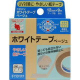 ニチバン ホワイトテープ ベージュ 4987167036119 【取寄商品】 【3980円以上送料無料(沖縄・離島・海外除く)】