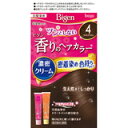 【医薬部外品】ビゲン 香りのへアカラー濃密クリーム 密着染め色持ちタイプ 4(ライトブラウン)4987205051388 【取寄商品】 【3980円以上送料無料(沖縄・離島・海外除く)】