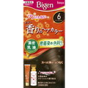 【医薬部外品】ビゲン 香りのヘアカラー濃密乳液 密着染め色持ちタイプ 6(ダークブラウン) 4987205052408 【取寄商品】 【3980円以上送料無料(沖縄・離島・海外除く)】