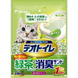 1週間消臭・抗菌デオトイレ 飛び散らない緑茶成分入り消臭サンド 2L 4520699646885 【取寄商品】 【3980円以上送料無料(沖縄・離島・海外除く)】