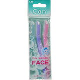 かお・まゆ用カミソリ キャン バブルL 3本入 4901331017810 【取寄商品】