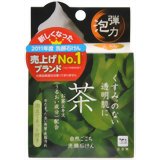 自然ごこち 茶 洗顔石けん 80g 4901525002288 【取寄商品】