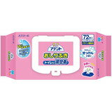 アテント トイレに流せるおしりふき やさしいせっけんの香り 72枚×3個セット 4902011733600【3980円以上送料無料(沖縄・離島・海外除く)】