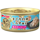 懐石 缶 まぐろ白身 しらす添え 魚介だしスープ 60g 4902162026903 【取寄商品】　【3980円以上送料無料(沖縄・離島・海外除く)】