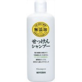 ミヨシ 無添加 せっけん シャンプー レギュラー 350ml(石鹸シャンプー) 4904551100201 【取寄商品】 【3980円以上送料無料(沖縄・離島・海外除く)】
