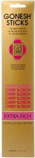 GONESH ガーネッシュ インセンス スティック エクストラリッチ CHERRY BLOSSOM チェリーブロッサム(20本入)×1個 078612208206