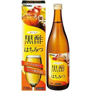 オリヒロ 黒酢はちみつ 720ml×1個 4571157253985【取寄商品】