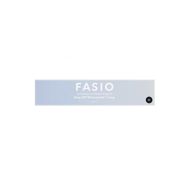 FASIO ファシオ パーマネントカール マスカラ ハイブリッド ロング 01 ブラック×1個 4971710519242【FASIO ファシオ】