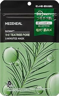 MEDIHEAL メディヒール ティーツリー ポア3ミニッツマスク (7枚入)×1個 4570128221886