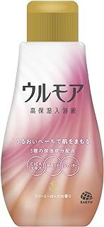 ウルモア 高保湿入浴液 クリーミーローズの香り 入浴剤 にごり湯 お風呂 (600ml)×1個 4901080092816【取寄商品】
