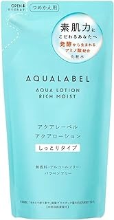 Aqua Label - アクアレーベル アクアローション しっとりタイプ つめかえ用 (180ml)×1個 4909978126124