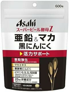 スーパービール酵母Z 亜鉛＆マカ 黒にんにく (600粒)×1個 4946842650606