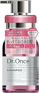 乐天商城 - Dr.Once ドクターワンス ストレートリカバリー シャンプー (400ml)×1個 4580635130786