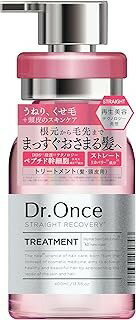 Hair Pack, Mask - Dr.Once ドクターワンス ストレートリカバリー トリートメント (400ml)×1個 4580635130793