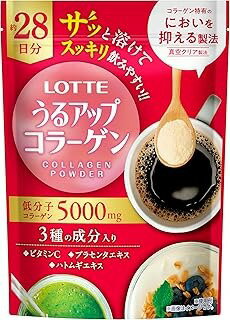 ロッテ うるアップ コラーゲン パウダー 約28日分 (185g)×1個 4903336792112【健康食品】