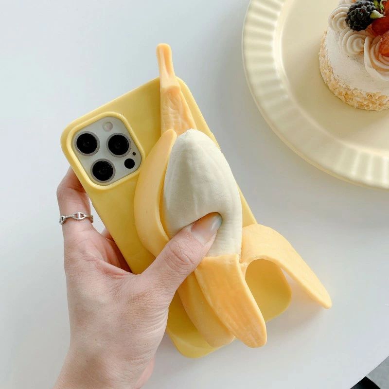 Rakuten - 送料無料 スマホケース 互換品 ins バナナ banana おもしろ 可愛い カバー アイフォン アイフォンケース iPhone14Plus iPhone13 ケース