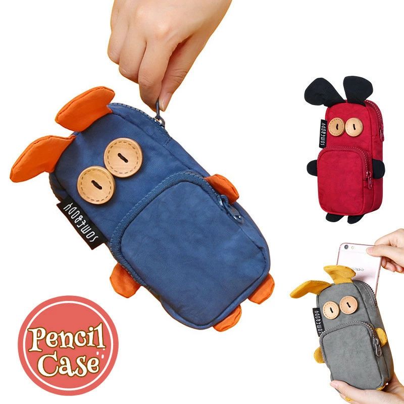 Rakuten - ペンケース 筆箱 ペンバッグ ウサギ 筆入れ ペン収納 コスメポーチ 小物入れ 小学生 中学生 高校生 収納ポーチ 軽量 大容量 文房具 か