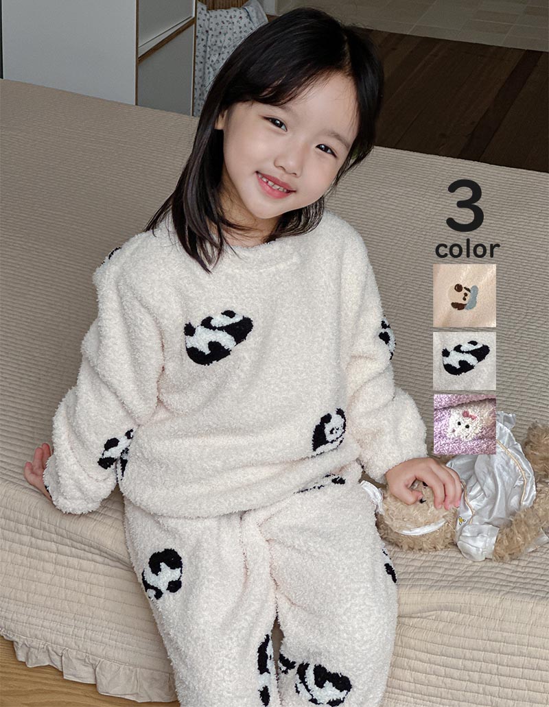 キッズルームウェアパジャマ冬女の子...