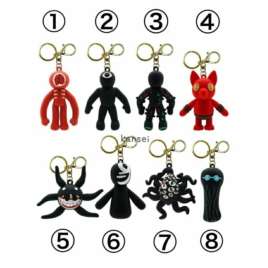 ドアーズフロア2 キーホルダー ストラップ doors ぬいぐるみ ゲーム ロブロックス Roblox game doors roblox figure ドーアズ グッズ