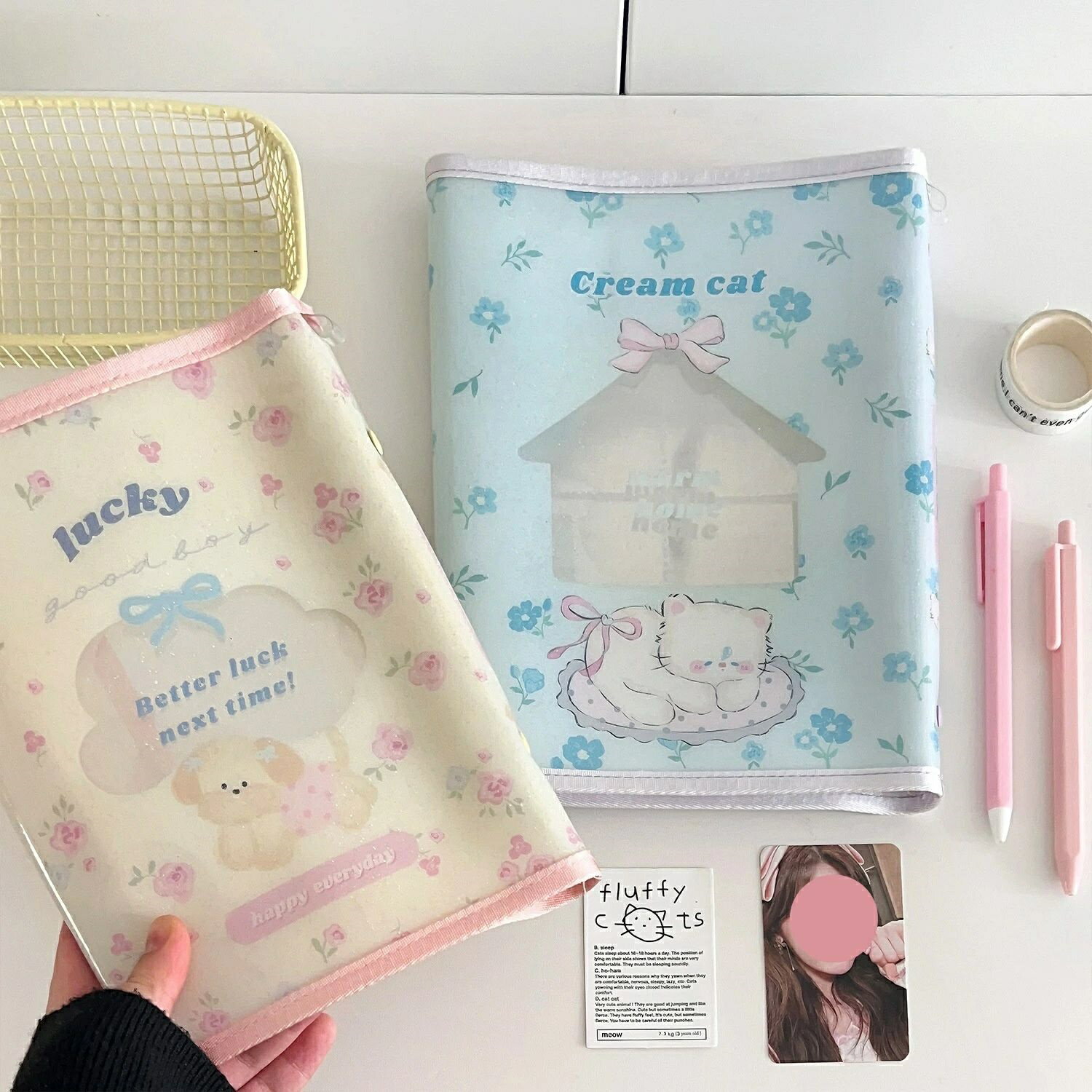 [ SNSで話題] 【リフィル10枚付属】シール帳カバー PVCカバー A5 A6 シール収納 バインダー DIYデコ ミニ手帳 コンパクト手帳 スケジュ