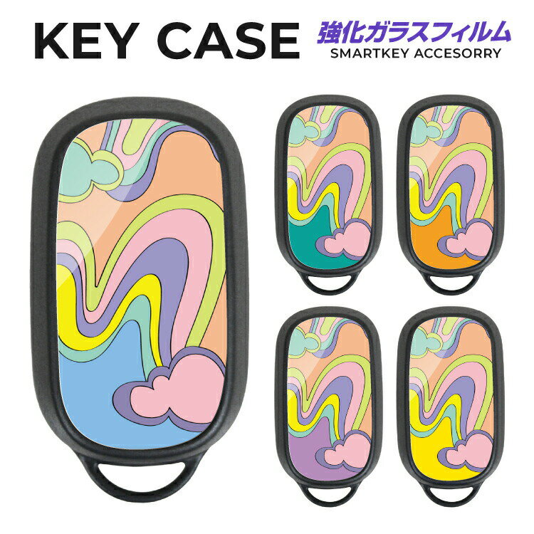 N-BOX NBOX ステップワゴン エアー スパーダ 新型ヴェゼル RV 新型シビック FL1 FL4 ガラスハイブリッド スマートキー ケース スマートキーケース スマートキーカバー キーレスカバー TPU素材 くすみカラー パステルカラー