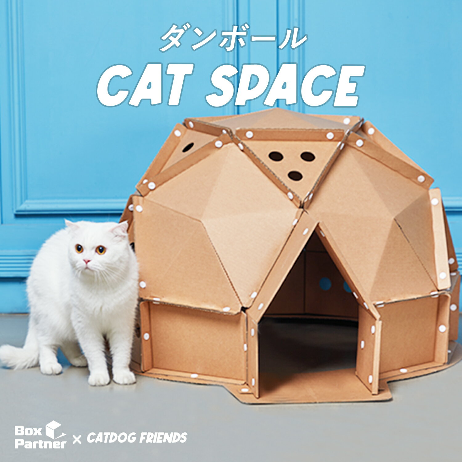 ≪本日限定P5倍！ 10日23:59迄★≫ ねこ ハウス 猫 トンネル キャットトンネル ダンボール キャット ペットハウス ネコ おもちゃ 猫トンネル おしゃれ かわいい 猫ハウス 猫遊び ペット用品 ストレス解消 運動不足 キャットスペース bxp05のサムネイル