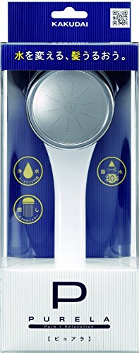Rakuten - 【新品】 カクダイ 浄水シャワー ピュアラ ホワイト 357-900-W 9n2op2j