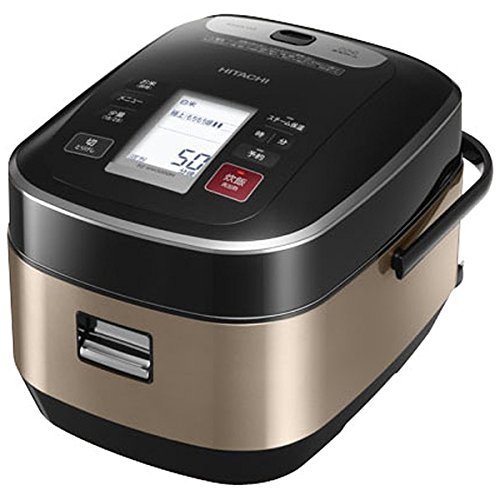 【新品】 日立 圧力スチームIHタイプ ジャー炊飯器 打込鉄釜 ふっくら御膳 5.5合 ブラウンゴールド RZ-WW3000M N lok26k6