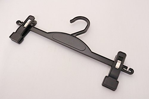 【新品】 エヌケー 『丈夫な日本製 スカートやパンツの収納に便利なハンガー』 デイズ ボトム 5本組 ブラック 765A oyj0otl