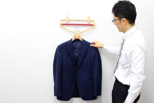 【新品】 シンコハンガー ハンガーキャット 25 マルチ 「WOOD」 ブラウン lok26k6 2