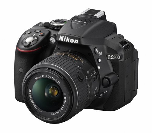 nikon 【新品】 Nikon デジタル一眼レフカメラ D5300 18-55mm VR II レンズキット ブラック 2400万画素 3.2型液晶 D5300LK18-55VR2BK 9n2op2j