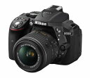 【新品】 Nikon デジタル一眼レフカメラ D5300 18-55mm VR II レンズキット ブラック 2400万画素 3.2型液晶 D5300LK18-...