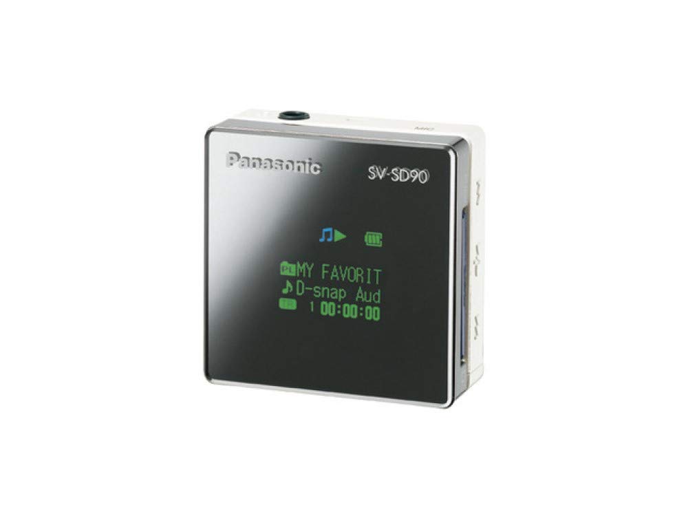 【中古】【非常に良い】Panasonic SDオーディオプレーヤー(ホワイト) SV-SD90-W