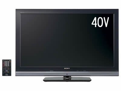【中古】【非常に良い】ソニー 40V型 液晶 テレビ ブラビア KDL-40V5(B) ハイビジョン 2009年モデル