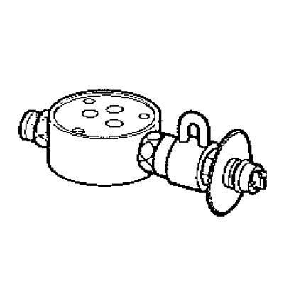 Rakuten - 【中古】【非常に良い】ナショナル 食器洗い乾燥機用分岐栓CB-STA6