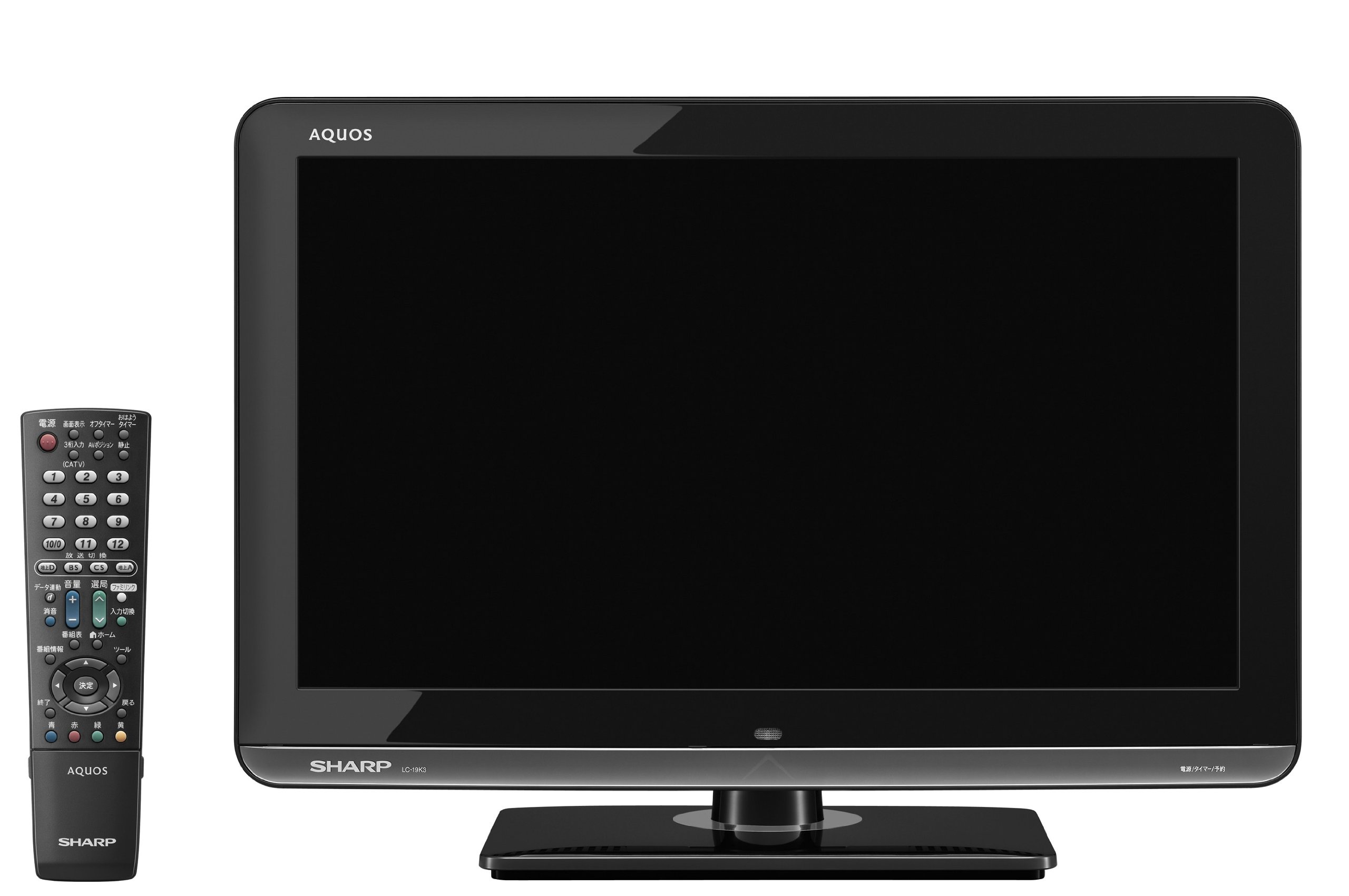 【中古】【非常に良い】シャープ 19V型 ハイビジョン 液晶テレビ ブラック AQUOS LC-19K3-B