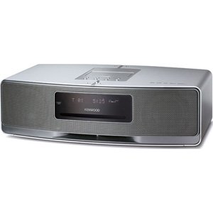 【中古】【非常に良い】KENWOOD U-K525-S iPhone/iPodドック搭載コンパクトHi-Fiシステム シルバー