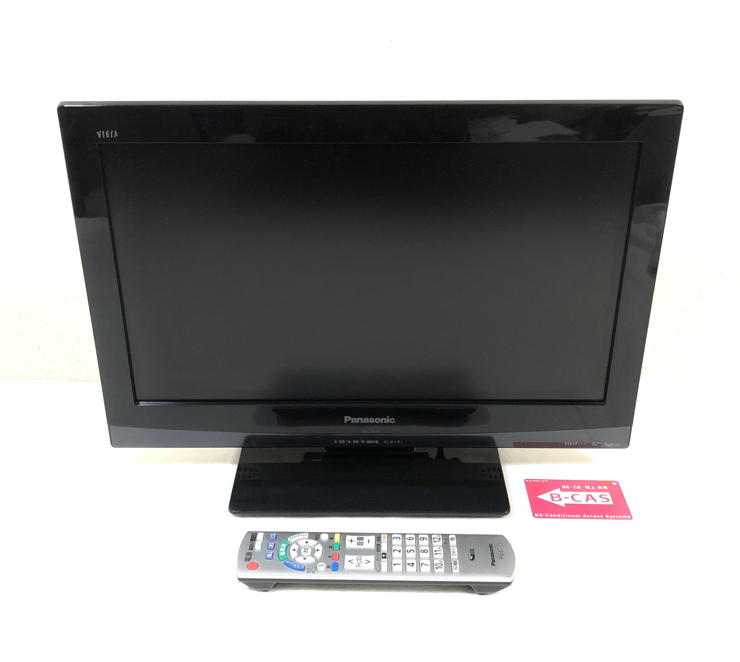 【中古】【非常に良い】パナソニック 19V型 液晶テレビ ビエラ TH-L19C3-K ハイビジョン 2011年モデル