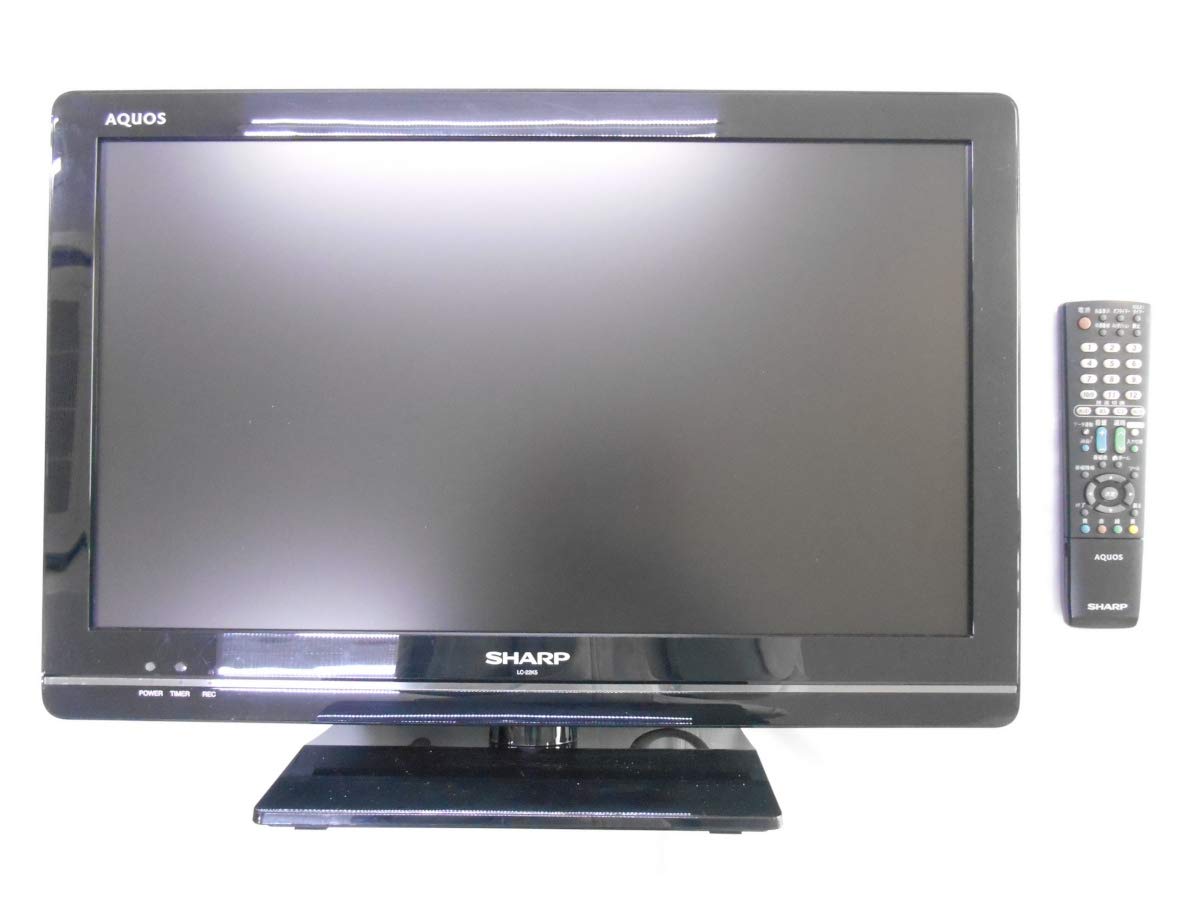 【中古】【非常に良い】シャープ 22V型 ハイビジョン 液晶テレビ ブラック AQUOS LC-22K5-B