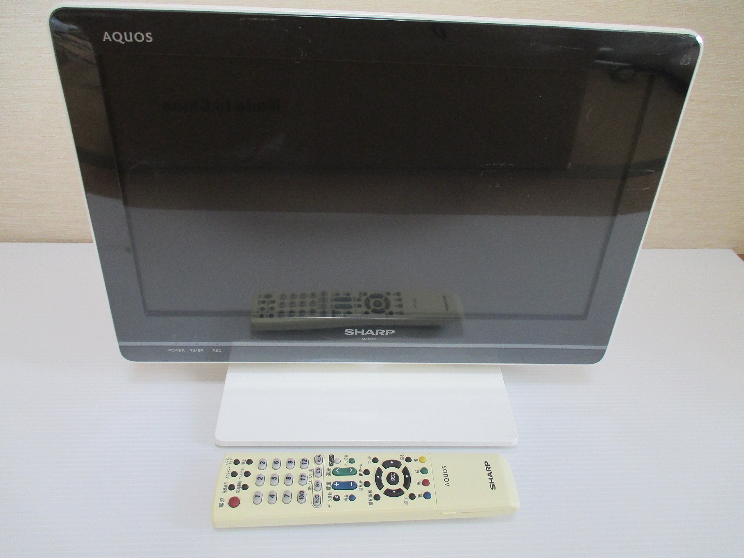 【中古】【非常に良い】シャープ 16V型 液晶 テレビ AQUOS LC-16K5-W ハイビジョン 2011年モデル