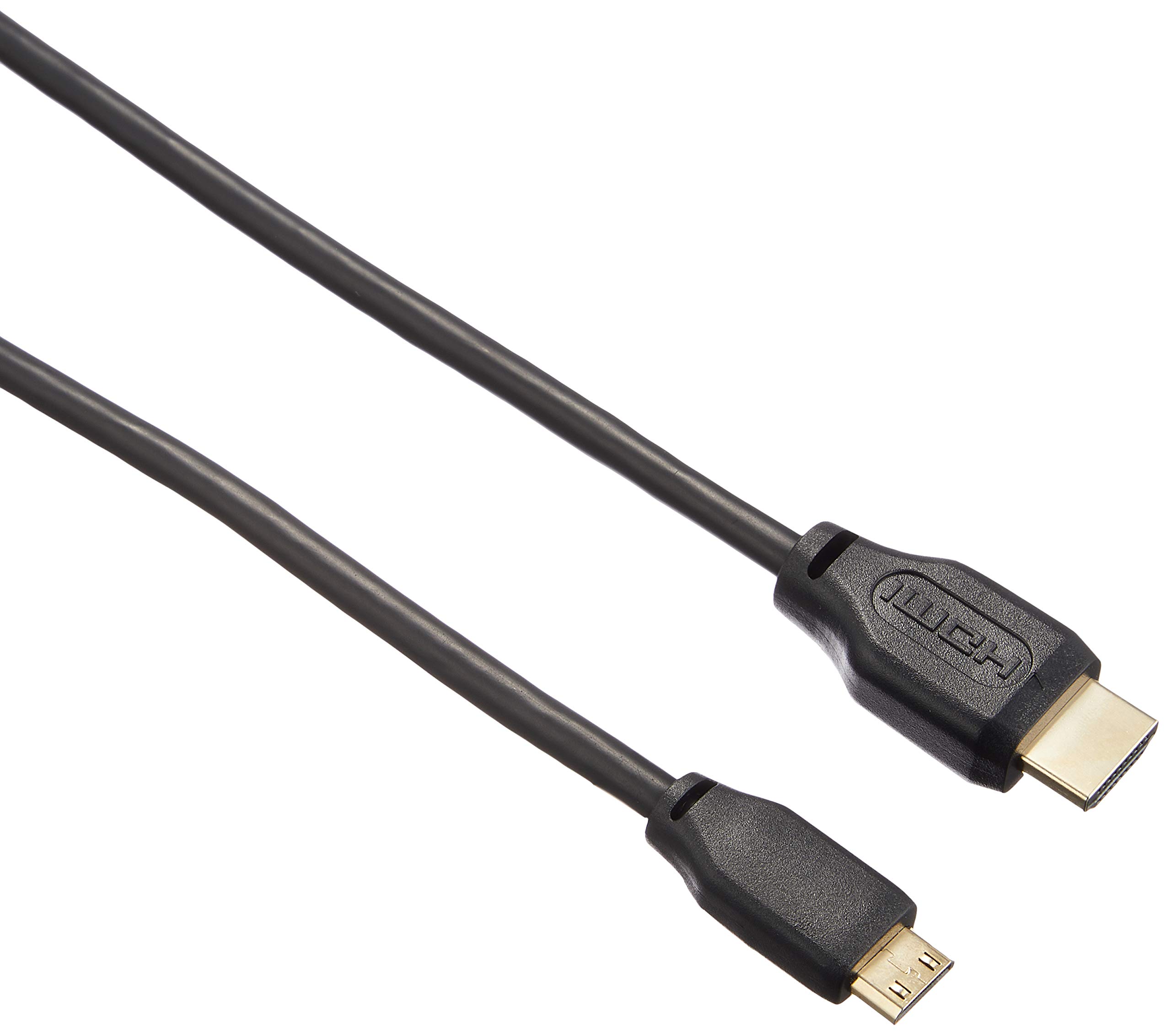 【中古】【非常に良い】オーム電機 HDMIハイスピードイーサネット対応 1.4ミニケーブル2Mクロ 05-0287 ..