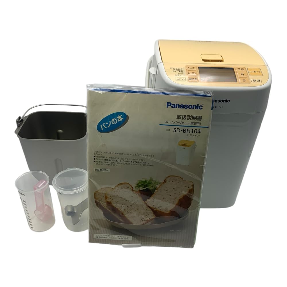 【メーカー名】パナソニック(Panasonic)【メーカー型番】【ブランド名】パナソニック(Panasonic)【商品説明】パナソニック ホームベーカリー SD-BH104-D(オレンジ)・画像はイメージ写真ですので付属品など画像の通りでは...