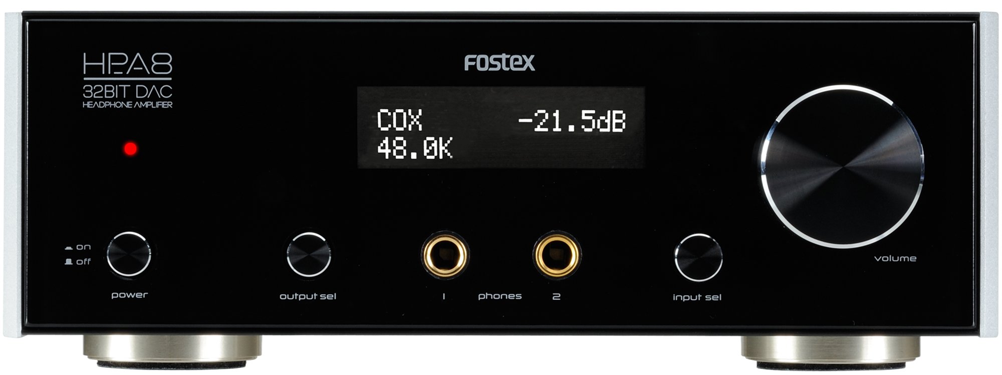 【中古】【非常に良い】FOSTEX ヘッドホンアンプ 32bit D/A変換器内蔵 ハイレゾ対応 HP-A8