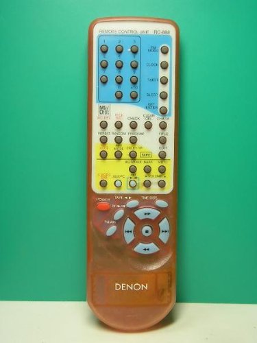 For Visual Equipments - 【中古】【非常に良い】DENON オーディオリモコン RC-888