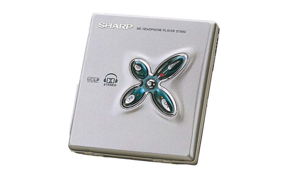 【中古】【非常に良い】シャープ MDプレーヤー MD-ST880ドルビーデジタル シルバー