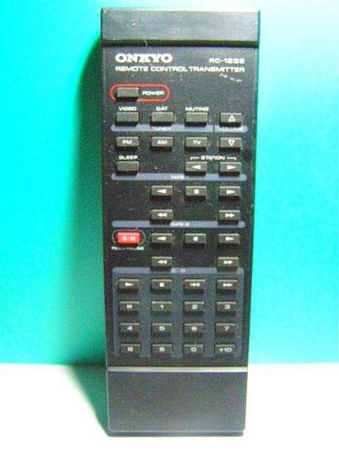 【中古】【非常に良い】ONKYO オンキョー オーディオリモコン RC-123S