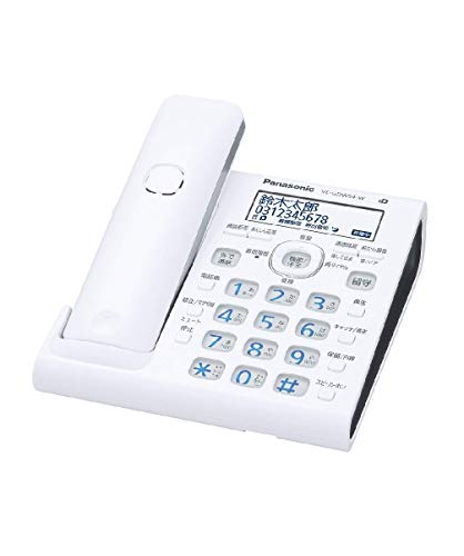 【中古】【非常に良い】パナソニック RU・RU・RU デジタルコードレス電話機 親機のみ スマホ連動 Wi-Fi搭載 VE-GDW54D-W
